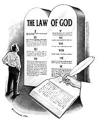 Is the Sabbath a ceremonial law or moral law